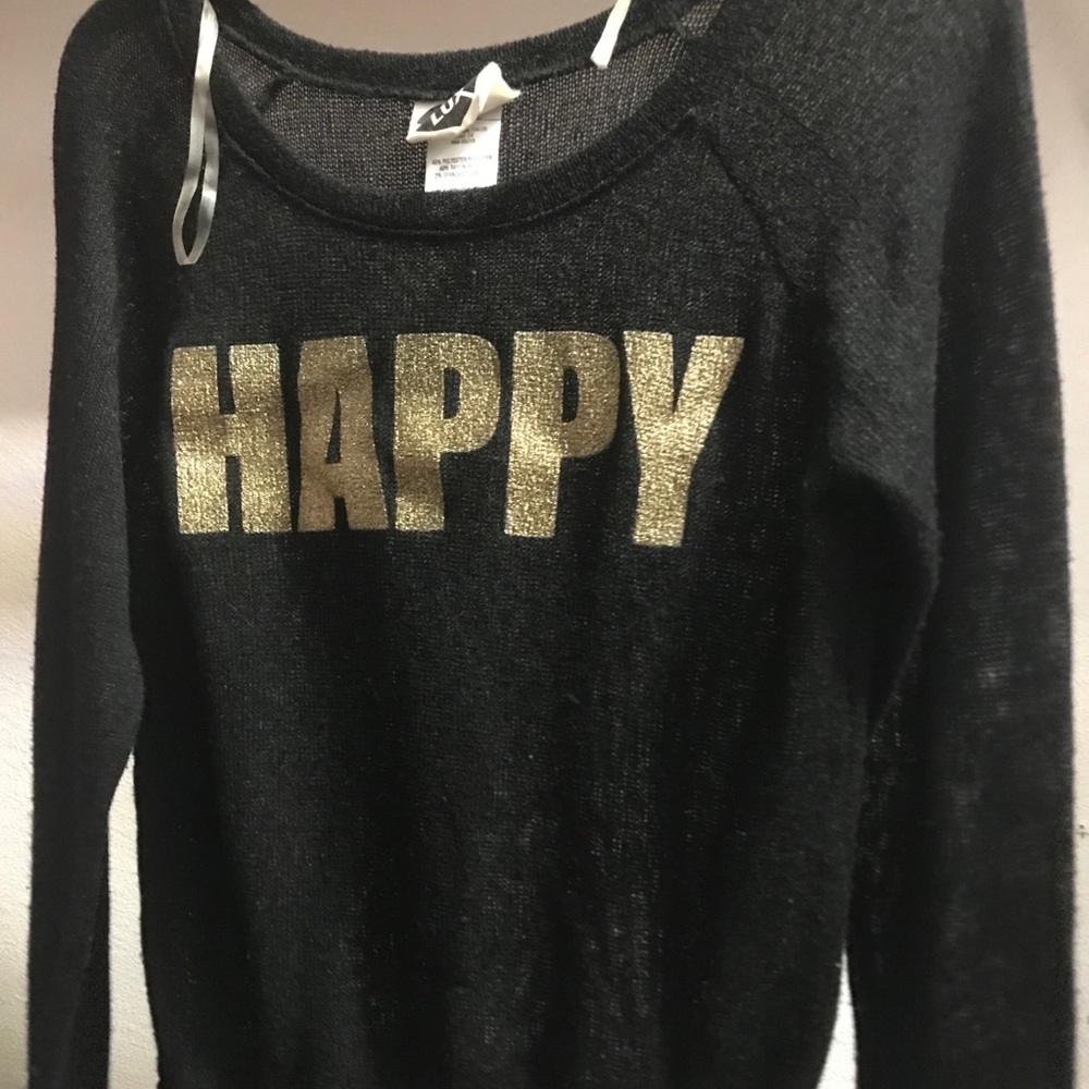 Happy sweater top